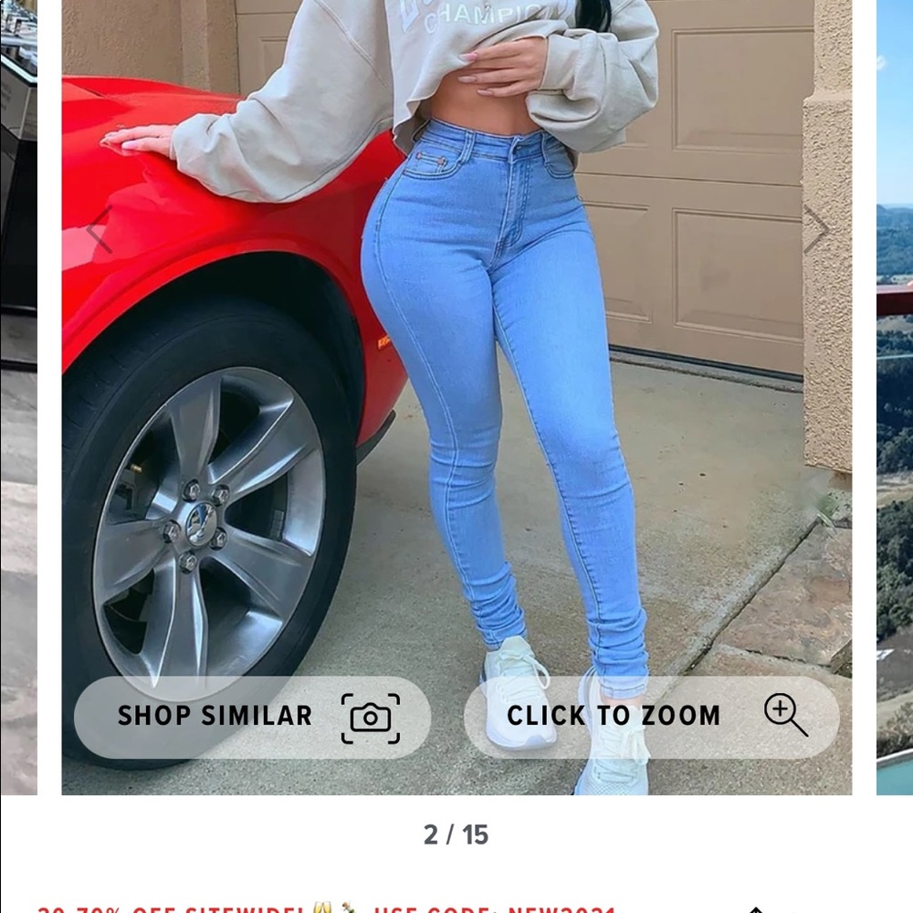 FN Marilyn high waisted skinny jeans
